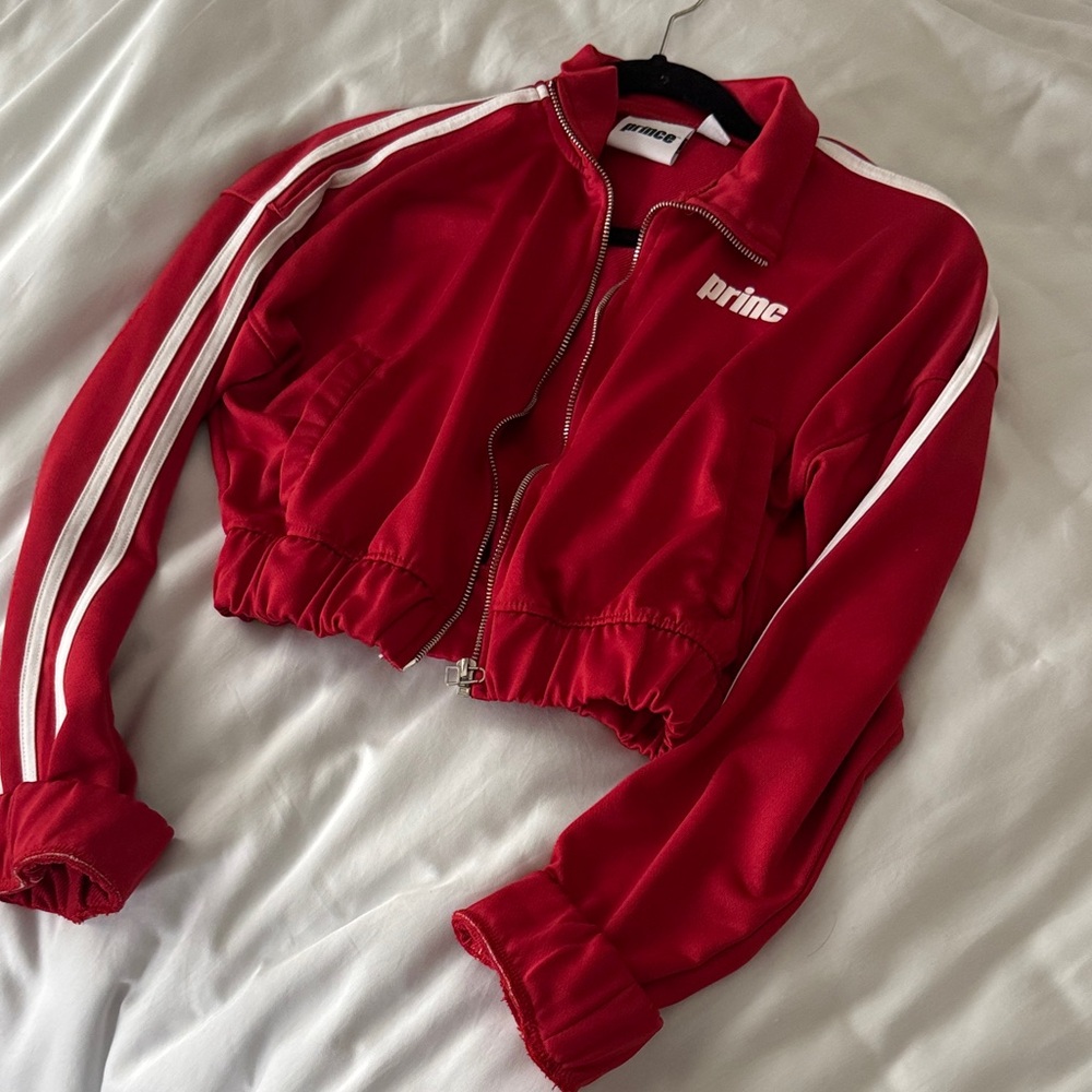 Prince Women's vintage cropped Jacket
